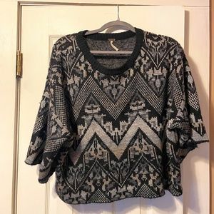 Free People Medium Cropped Sweater
